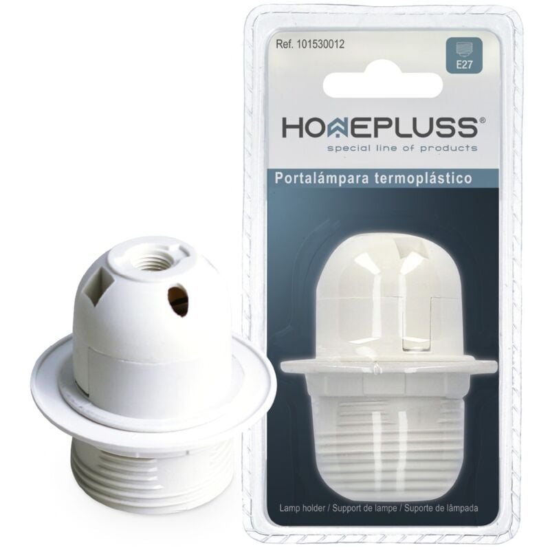 

Portalamparas termoplastico E27 Blanco -10u retractil