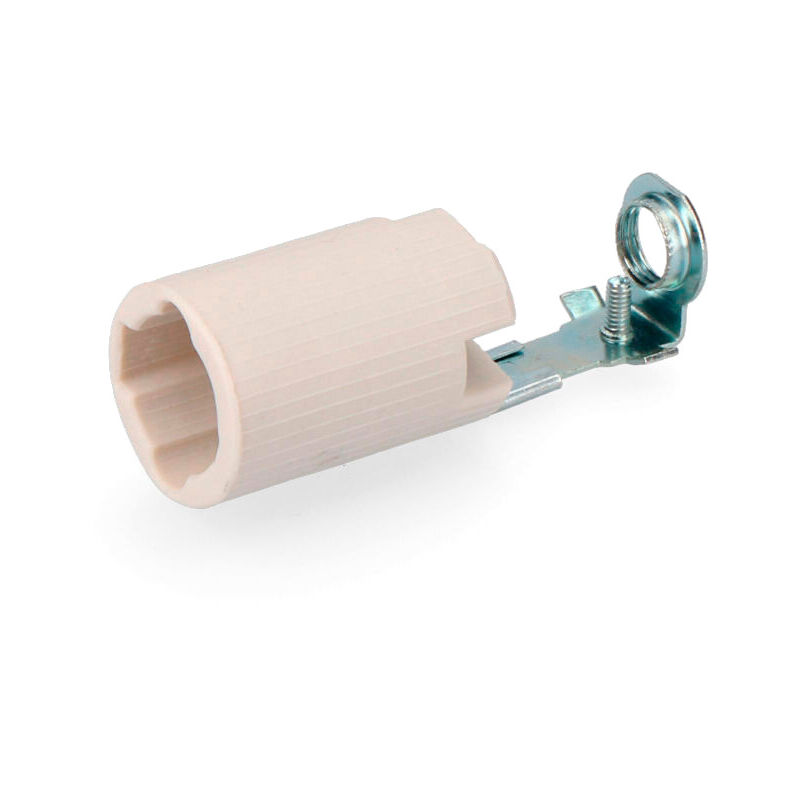 

Solera - Portalamparas vela corta porcelana e-14