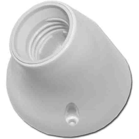 PORTALAMPARAS ZOCALO E27 CURVO SOLERA 6510