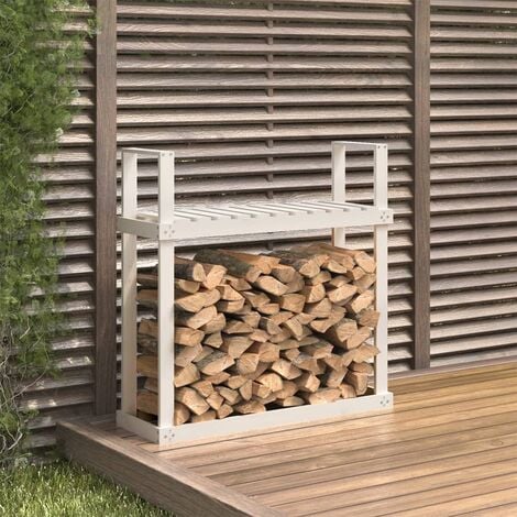 VidaXL Copertura Termosifone 108,5x19x84 cm in Legno Massello di