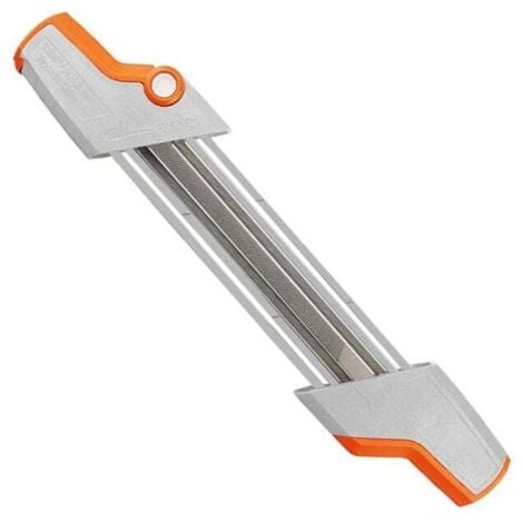 MEMKEY Portalima 2 in 1 per catena motosega 0,325 Ø 4,8 mm - bianco,