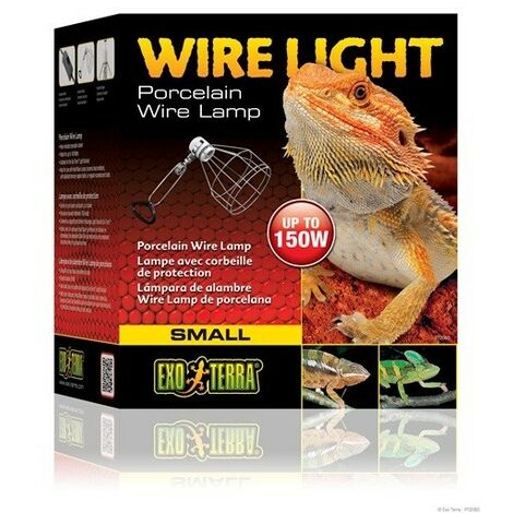Portalkemparas de Cerval fÐ©r Terrarium Exo Terra Drahtlicht fÐ©r GlÐ©hbirnen bis zu 150 w