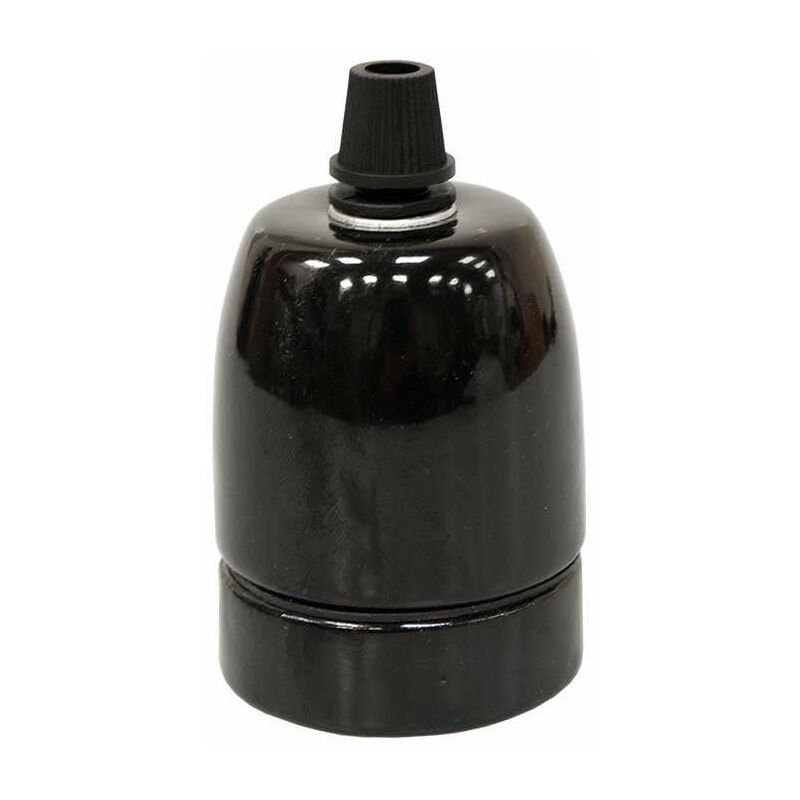 

V-tac - Portalámparas de cerámica para bombilla E27 Color - Marrón