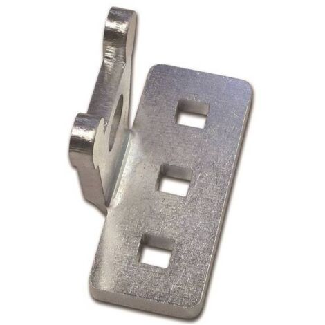 Portalucchetto Tiger Vert. Acc. Zinc. 100X8X50 Mm - 2 Pz