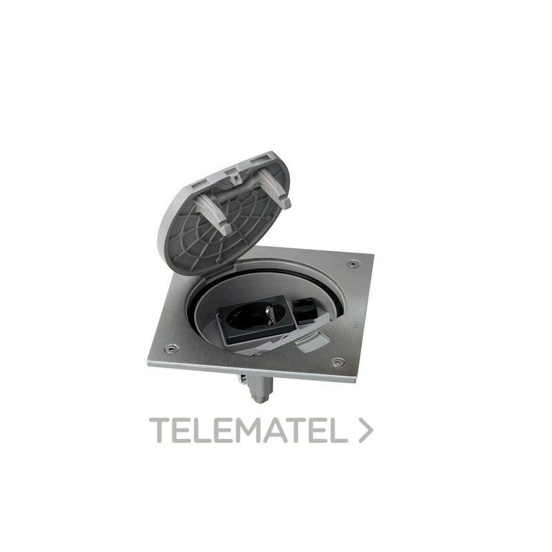 

PORTAMECANISMOS SCHUKO Y RJ45 INOX KSE16U/23/72 - Simon Connect