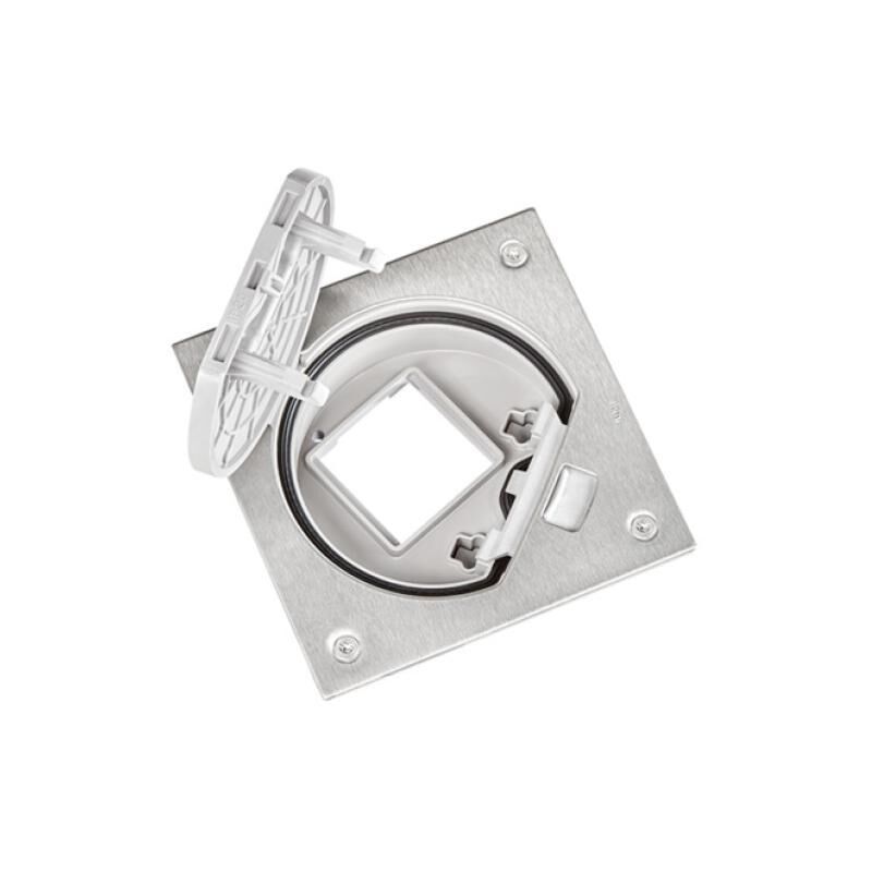 Simon - Porte à mécanisme vide urmet pour k45 acier - 12066/e23.ac