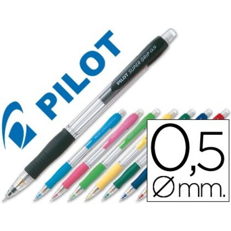 Portaminas pilot super grip 0,5 mm unidad (pack de 60 uds.)