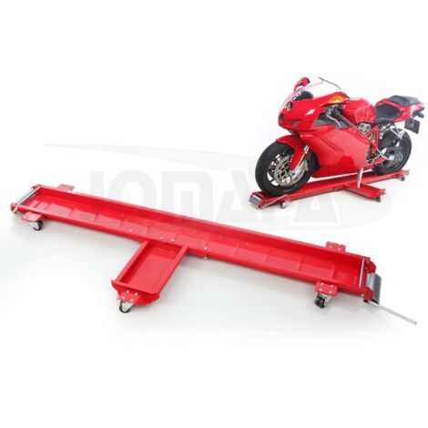 Portamotos/transportador de motos 550kg aparcar motos plataforma
