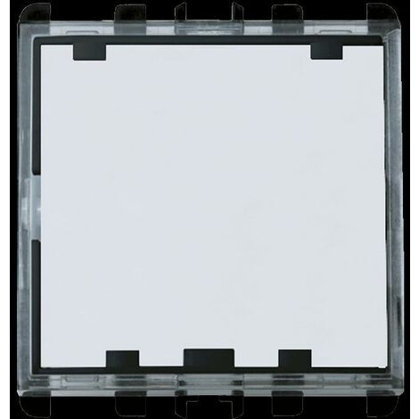 Portanome illuminabile 1p no 10a 2 moduli antracite urmet 10128 2