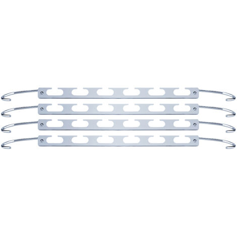 Portant à Linge Métallique Pliable 2 ou 4 Pièces - Solide et Multifonction pour Séchage