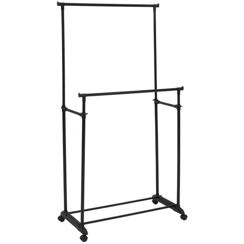 Portant à vêtement double à roulettes - 5five