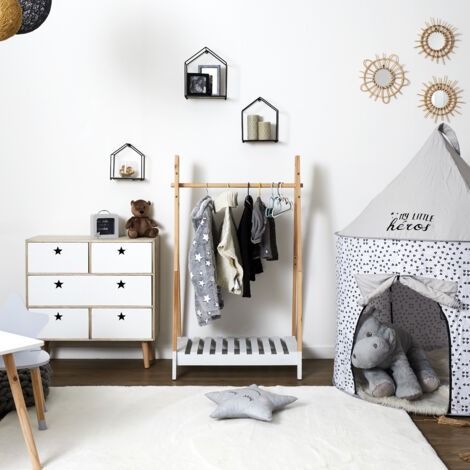 Penderie Pour Enfant Mini Atmosphera Blanc