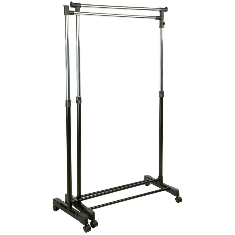 Portant à vêtements double métal - 5 Five