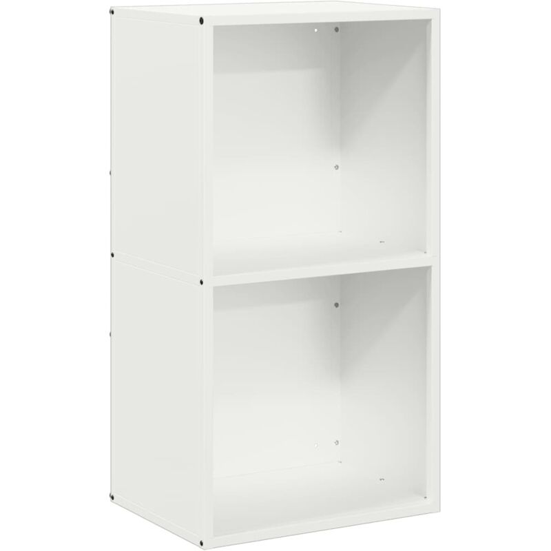 Portant de bois chauffage blanc 40x30x75 cm - Vidaxl