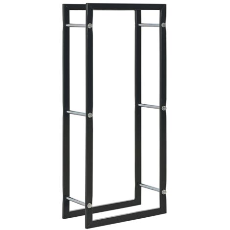 Portant de Bois de Chauffage Acier Panier Porte-bûches Multi-taille vidaXL