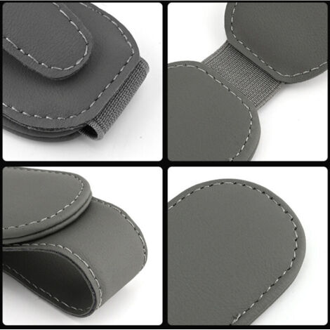 Portaocchiali magnetico per auto, porta carte, accessori per interni, clip di fissaggio
