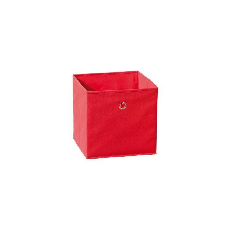 Image of Inter Link - box contenitore per libreria a caselle rosso