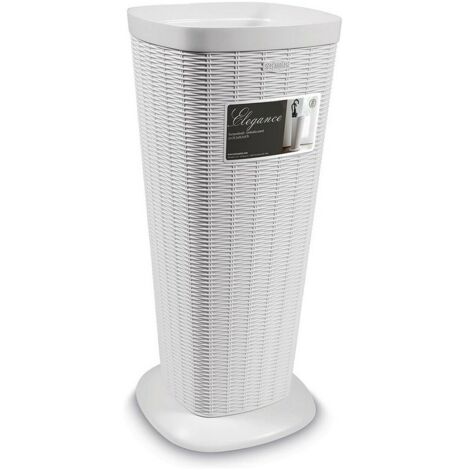 PORTAOMBRELLI 'ELEGANCE' cm 25,5 x 25,5 x h 57 - bianco