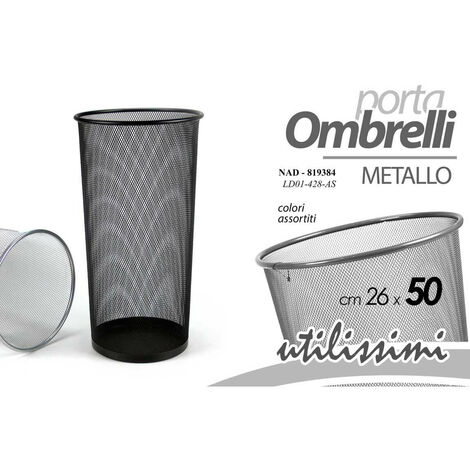 PORTAOMBRELLI IN METALLO CM.26X50H PZ