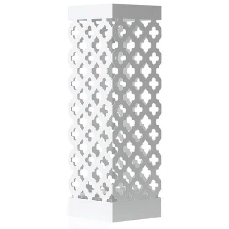 PORTA OMBRELLI FERRO BIANCO H 50 CM - SY3357