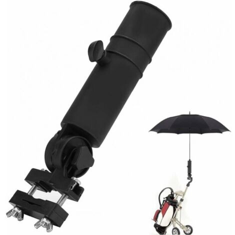Portaombrello universale per golf cart, nero