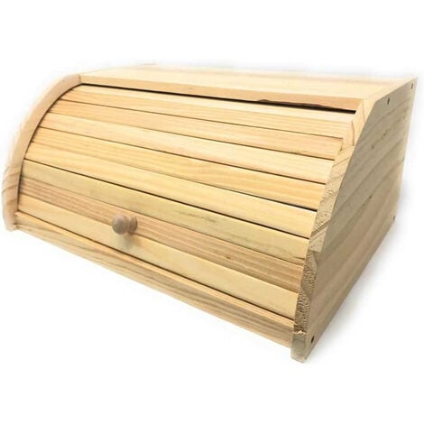 Cassetta legno fruit- Cestino portapane in legno naturale
