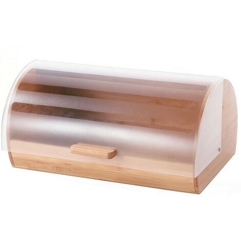 Cassetta porta pane in legno Storage con manici