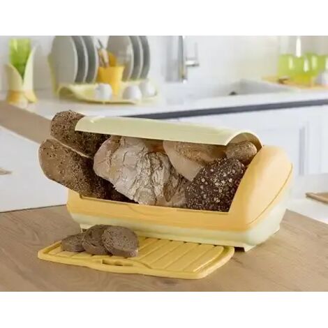 Tagliere Pane APS In Legno Di Faggio, 52x34x2 Cm, Con Griglia Per Briciole