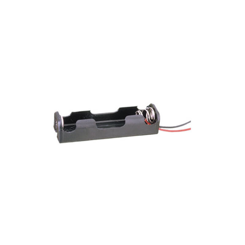 

Portapilas para 1 pila de 1'5 V de 200 mm color negro 33.046 8430552029105 - Electro Dh