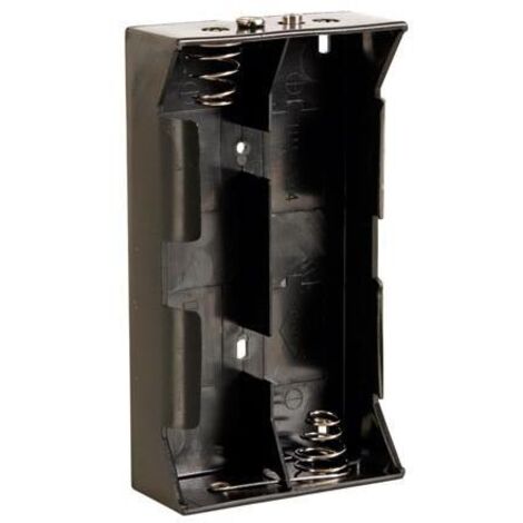 TOOLLAND PORTAPILAS PARA 4 PILAS D (CON TERMINALES CLIP)