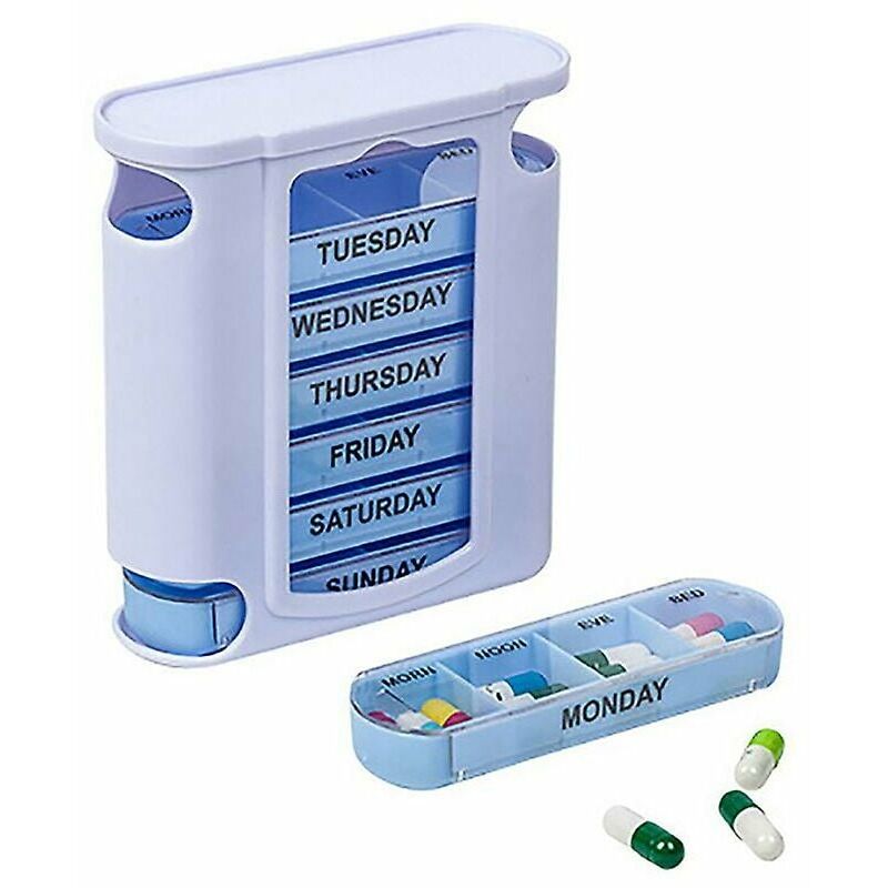 Portapillole portatile da 1 pezzo Portapillole da