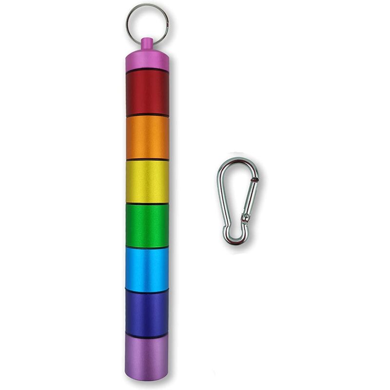 Portapillole portatile piccolo portachiavi