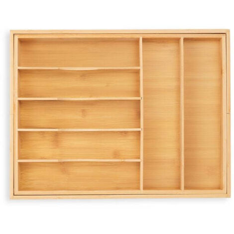 Portaposate estensibile in bambu