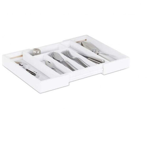 Portaposate estraibile in bambù bianco