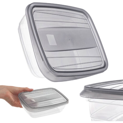 Portapranzo per contenitori per alimenti Portapranzo da 1 litro con set di coperchi