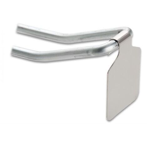 PORTAPREZZO METALLICO P/PANNELLI FORATI FIG 10 50 PZ