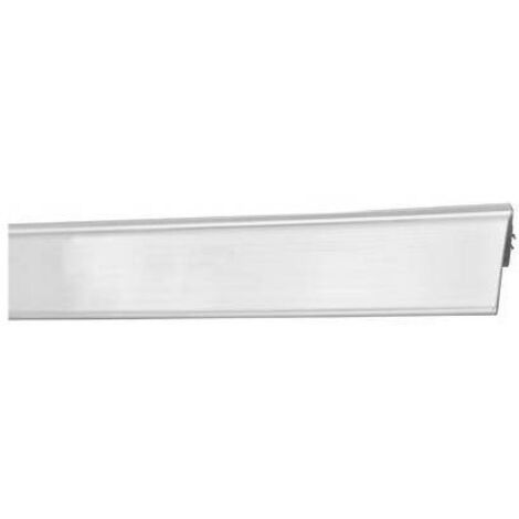 PORTAPREZZO PVC H.40 BASCULANTE PER RIPIANO LAM. L.1000 x H.25