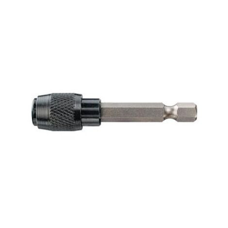 Portapuntas magnético DeWalt DT7511-QZ con cambio rápido, diseño compacto para facilitar el acceso en espacios reducidos, fabricado en acero de alta resistencia para mayor durabilidad.