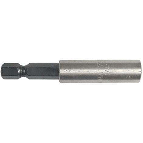 portapuntas magnetico para puntas 1/4'' 60mm insercion hexagonal 1/4