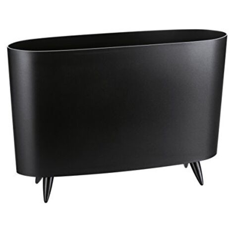 portariviste in plastica nero stile vintage