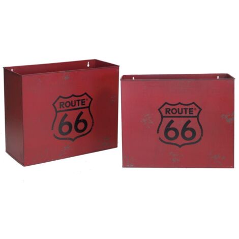 Portariviste metallo bristol rosso 1-2 cm 34