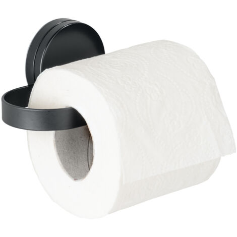 PORTAROLLO WC STATIC-LOC SIN TAPA NEGRO - 24901