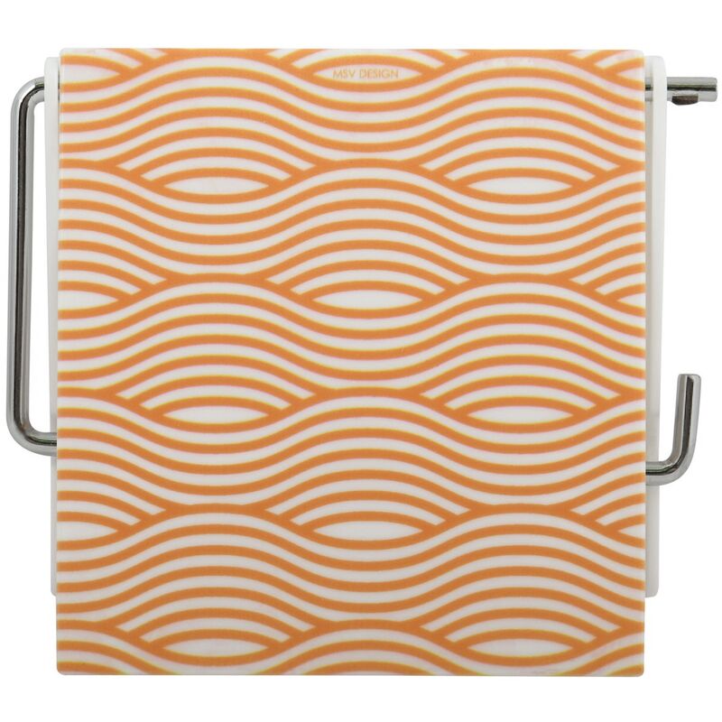 

Portarollos papel higiénico WAVE Naranja - MSV.