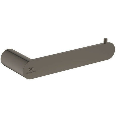 Portarotolo carta CONCA tondo magnetico grigio IDEAL STANDARD