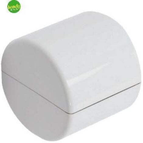Portarotolo chiuso a muro Linea Metaform Bianco