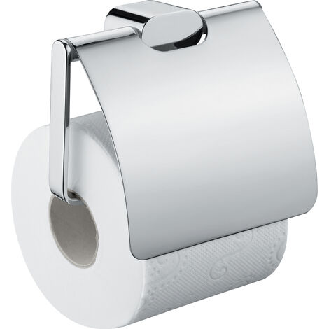 Portarotolo coperto da muro in alluminio, ottone e Cromall A125 Gedy serie AZZORRE