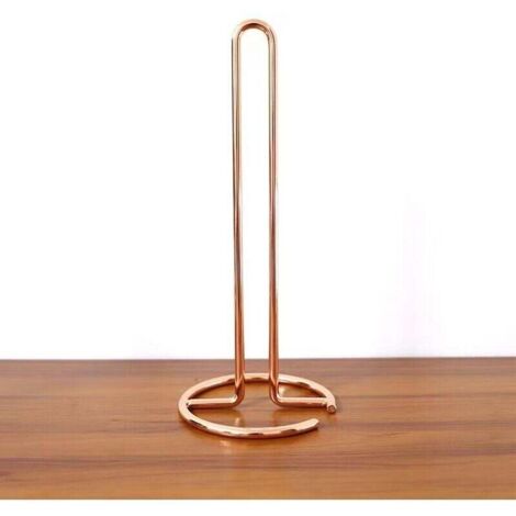 Portarotolo di carta igienica in oro rosa, portarotolo da cucina portatile in acciaio inossidabile, portarotolo di carta igienica verticale in acciaio, distributore di carta