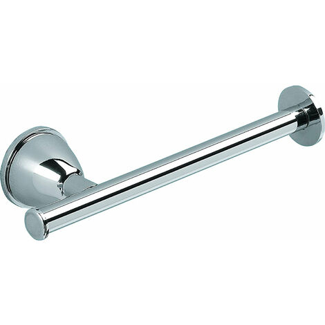Portarotolo in ottone cromato