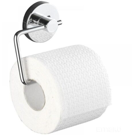 Portarrollos de papel higiénico, acero cromado