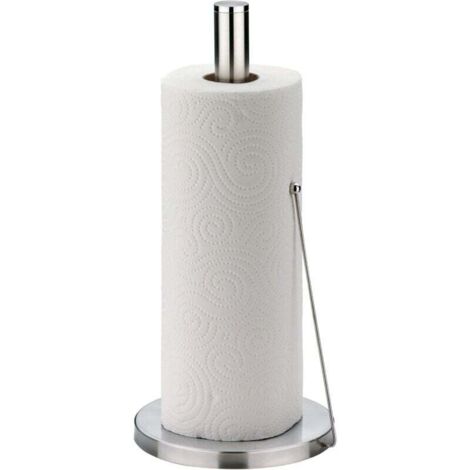 Portarrollos de papel higiénico, acero inoxidable mate